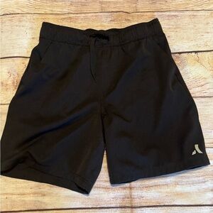 Hurley Black Athletic Shorts Lightweight Elastic Waist